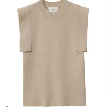 CLANE 스퀘어 소매 니트 톱 SQUARE SLEEVE KNIT