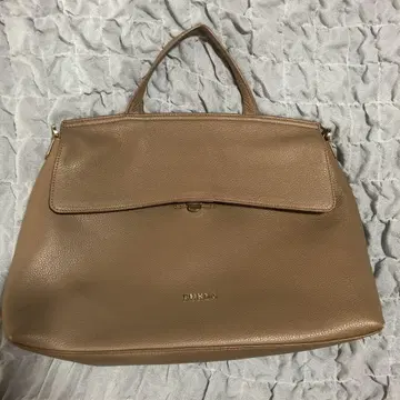 FURLA 캐멀 베이지 핸드백