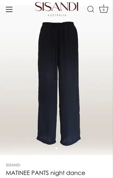SISANDI MATINEE PANTS 네이비
