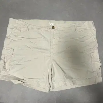 Lee 베이지 숏팬츠 레귤러 핏 Lee