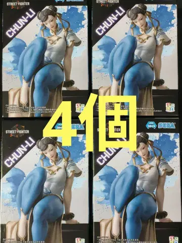 스트리트 파이터 6 쵸코노세 피규어 춘리 4개