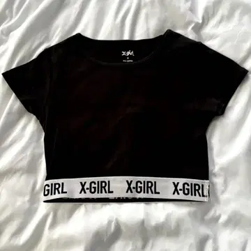 X-girl 미니 티셔츠