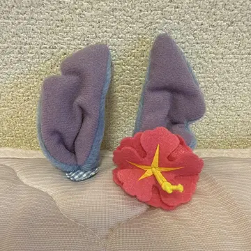 스티치 귀 모양 패치 클립 머리핀 디즈니