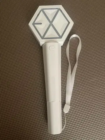EXO 응원봉 화이트 육각형