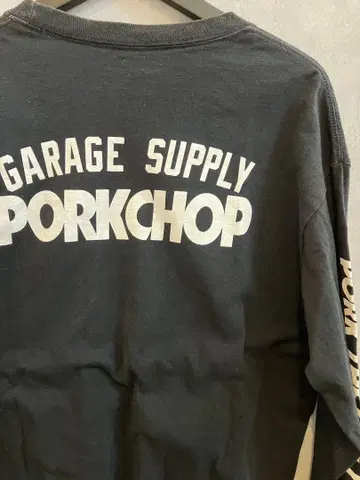 PORKCHOP GARAGE SUPPLY 롱 슬리브 티셔츠