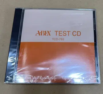 A-BEX TEST CD TCD-783 새상품입니다