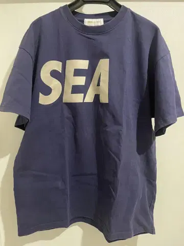 WIND AND SEA BIG SEA 티셔츠 네이비 M