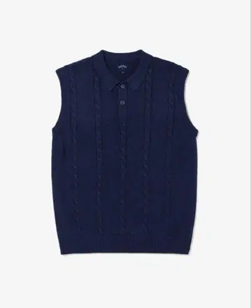 Noah Cotton Cable Sweater Vest 24SS