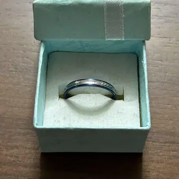 메시지 링 스테인리스 링 포에버 러브 반지