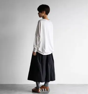[HUIS in house] SUVIN COTTON 장소매 코쿤 컷소