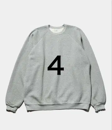 A.PRESSE VINTAGE SWEATSHIRT ASH GRAY 4