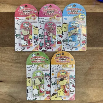 산리오 캐릭터 초콜릿 마스코트 참 5종 세트