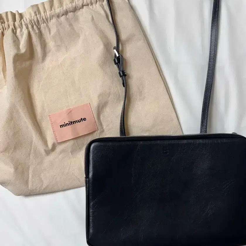 minitmute twin bag black MINITMUTE | 미닛뮤트 Minitmu twin mini
