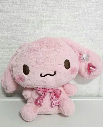 시나모롤 몽글몽글 핑크 컬러 BIG 봉제인형