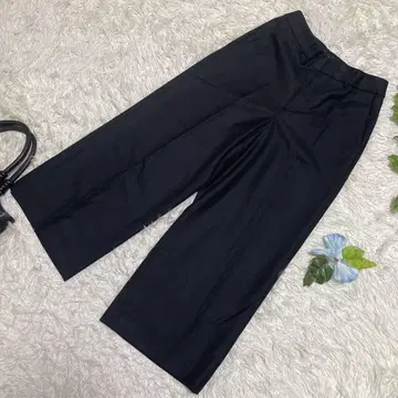 컨디션 최상 인디비 슬랙스 블랙 센터라인 울 혼방 일본제 36 S