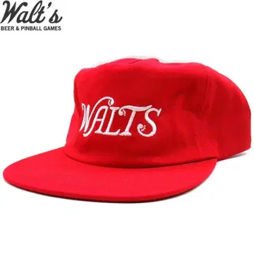 walt's bar 캡 빨간색