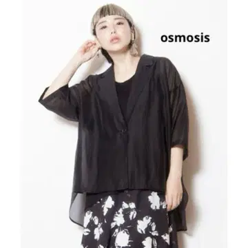 OSMOSIS 시어 테일러드 재킷