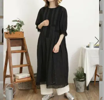 사만사 모스모스 새상품 레이스 패치워크 원피스