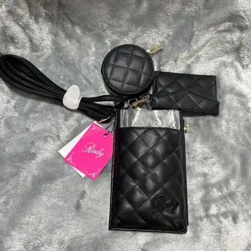 퀼팅 멀티 숄더 백