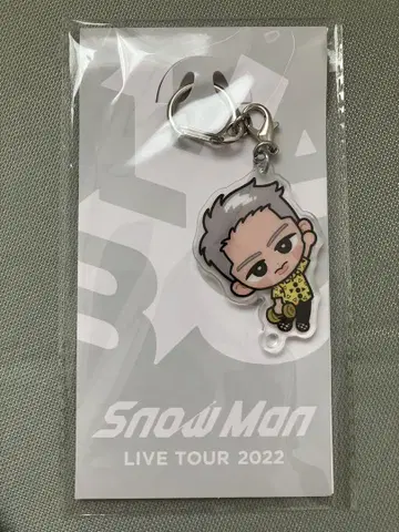 스노우맨 이와모토 히로 스노우 아크릴 키링