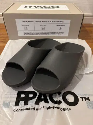 RPACO 그레이 샌들 6 파코 새상품급