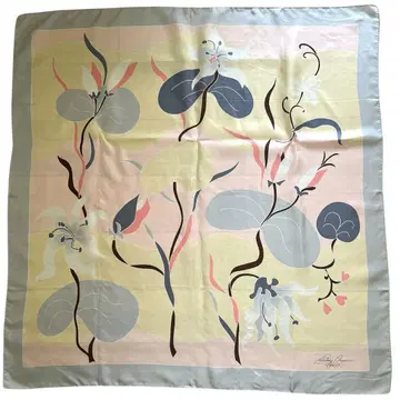 waldy orain 스카프 반다나 실크  스카프 프랑스