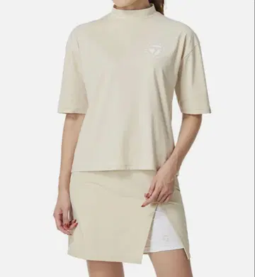 테일러메이드 서클 로고 S/S 모크넥