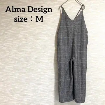 Alma Design 올인원 살로펫 [ M ] 글렌체크 1053