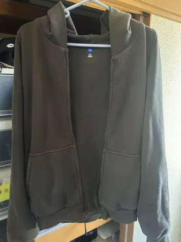 yzy gap heavy zip hoodie