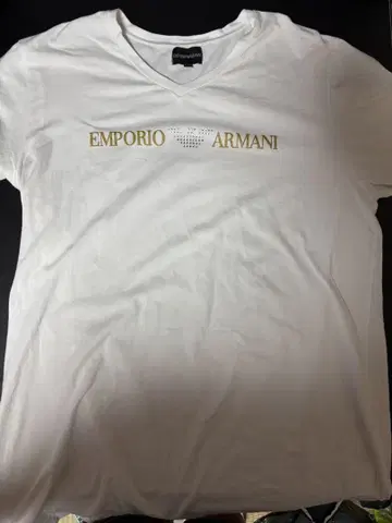 EMPORIO ARMANI V넥 티셔츠 XXXL