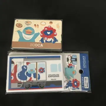 오사카 엑스포 한정판 ICOCA와 패스케이스