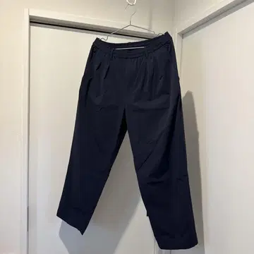NANO UNIVERSE 네이비 와이드 팬츠 LB.03