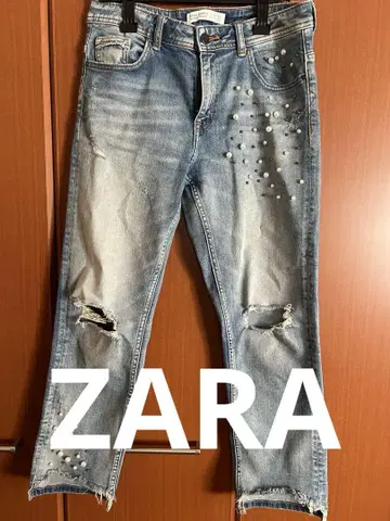 ZARA 진주 데님