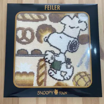 FEILER 스누피 손수건 베이커리 빵