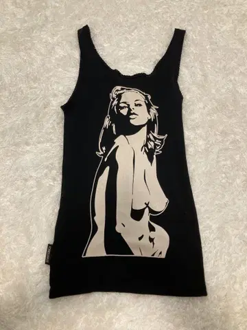 [레어 디자인] HYSTERIC GLAMOUR 히스걸 탱크탑