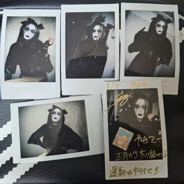 DAMNED/일음/체키/5매 세트/댓글 포함