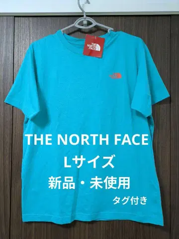미사용 THE NORTH FACE 티셔츠 L 사이즈 이온 블루 태그 포함