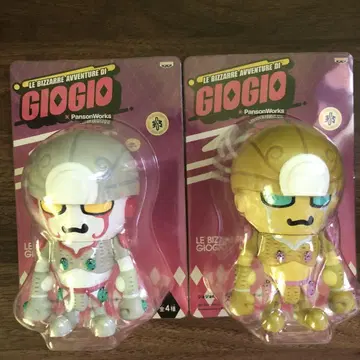 GIOGIO 피규어 2개 세트 실버 골드