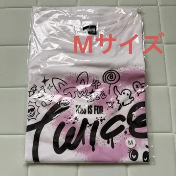 트와이스 이건 팬덤 상품 투어 티셔츠 M 사이즈