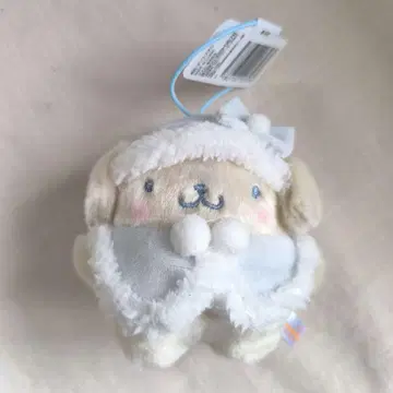 베이비블루엔젤  폼폼프린 마스코트 인형  산리오