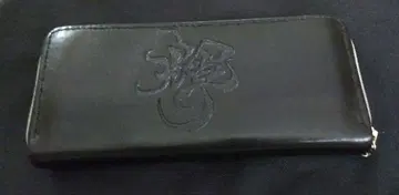 검은색 가죽 장지갑