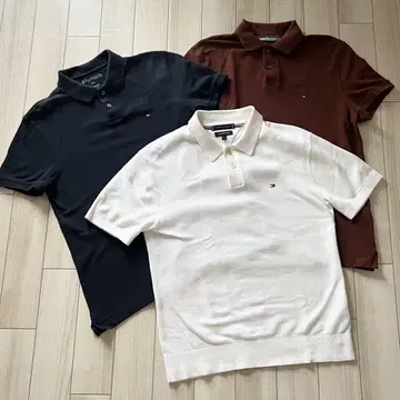 Tommy Hilfiger 피케 셔츠 3색 세트 M 사이즈 S 사이즈