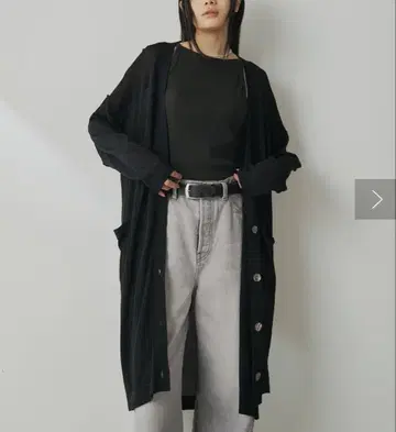 Whim Gazette 하이 게이지 텐지크롱 카디건
