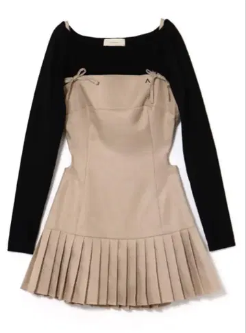 ANDMARY 앤드마리 Karen knit set mini dress