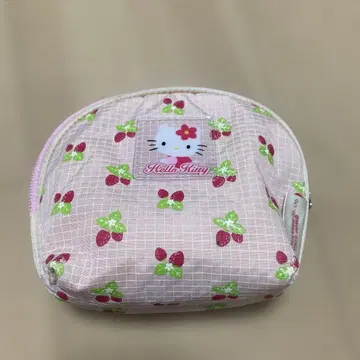 레트로 헬로 키티 포치 딸기