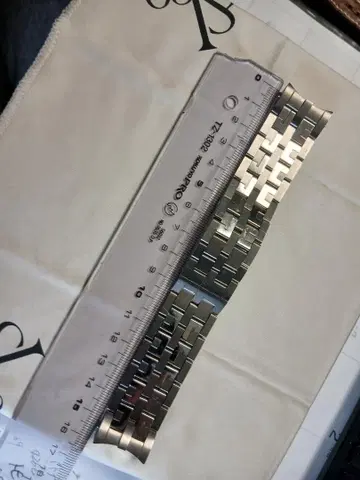제이콥 앤드 코 티타늄 벨트 Jc 로고 디자인 15.5cm