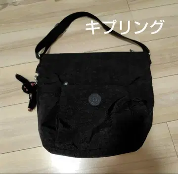 키플링 블랙 숄더백