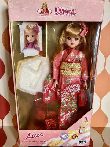 구 타카라 일본제 기모노 리카짱 기모노 리카짱 상자 포함 미사용품