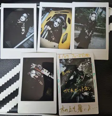DAMNED/이치노네/체키/5매 세트/코멘트 포함