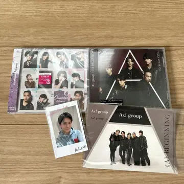 A!group CD 세트 포토 카드 포함
